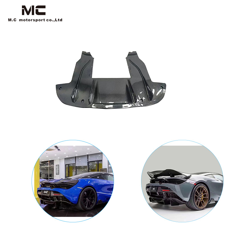 For McLaren 720S Carbon Fiber Rear Diffuser 2017-2021