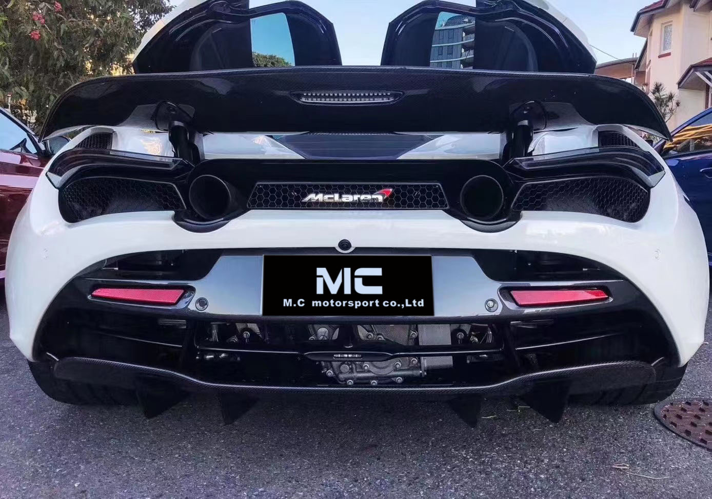 For McLaren 720S V Carbon Fiber Spoiler 2017-2021 