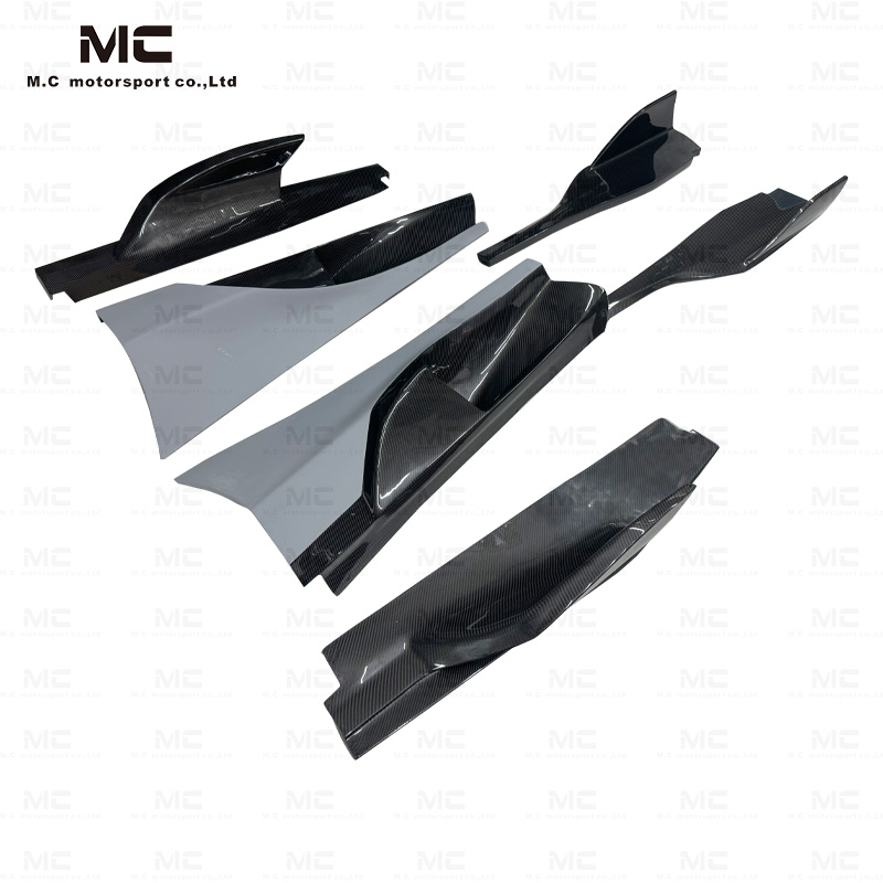 For McLaren 720S 765lt Carbon Fiber Side Skirts 2017-2021