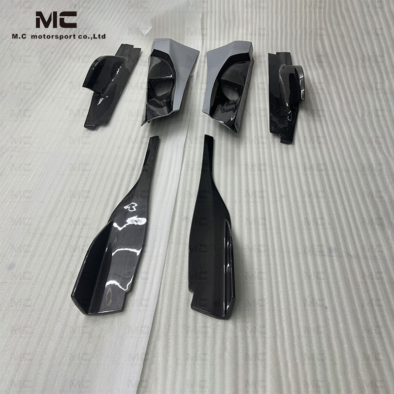 For McLaren 720S 765lt Carbon Fiber Side Skirts 2017-2021