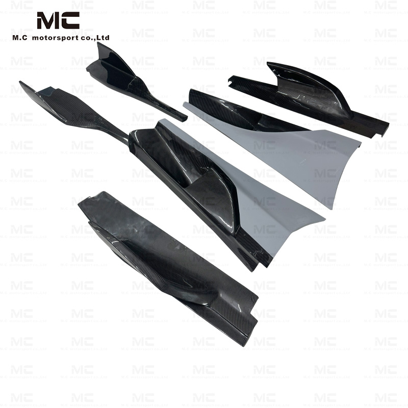 For McLaren 720S 765lt Carbon Fiber Side Skirts 2017-2021