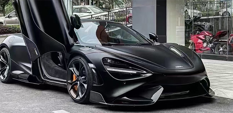 For McLaren 720S 765lt Carbon Fiber Front Bumper 2017-2021