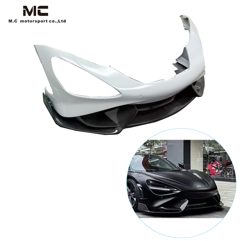 For McLaren 720S 765lt Carbon Fiber Front Bumper 2017-2021
