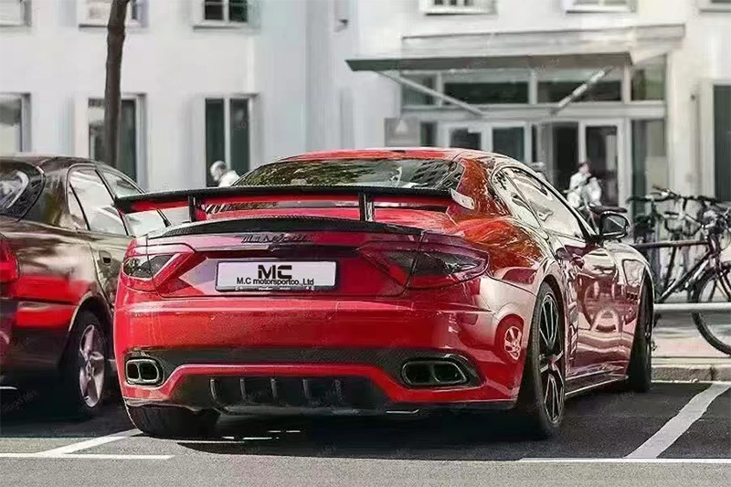 For Maserati GT 4.2 4.7 Carbon Fiber Spoiler 2014-IN