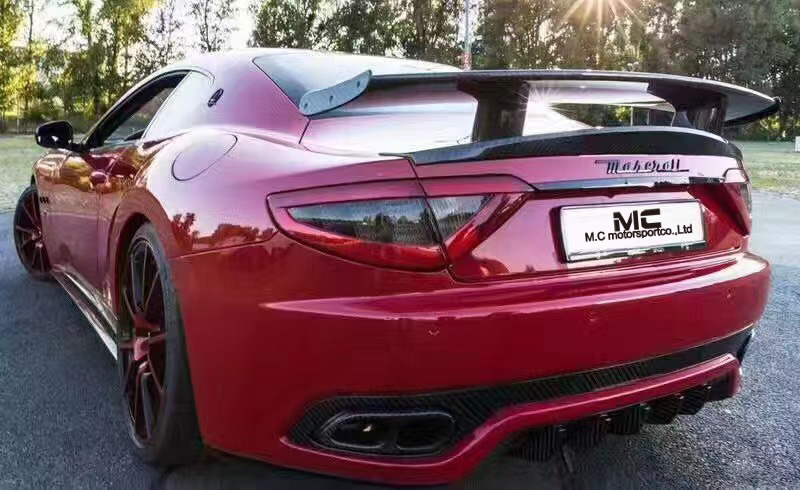 For Maserati GT 4.2 4.7 Carbon Fiber Spoiler 2014-IN