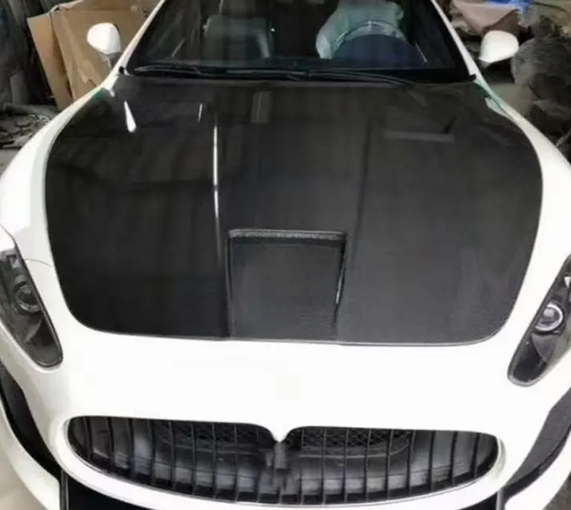 For Maserati GT Fiberglass Hood 2014-IN