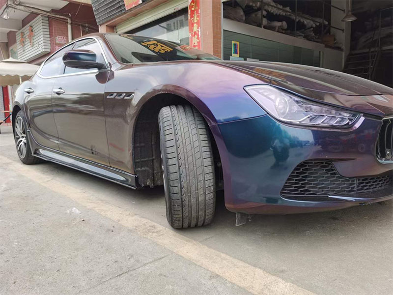 For Maserati Ghibli ASPEC Carbon Fiber Side Skirts 2013-2018