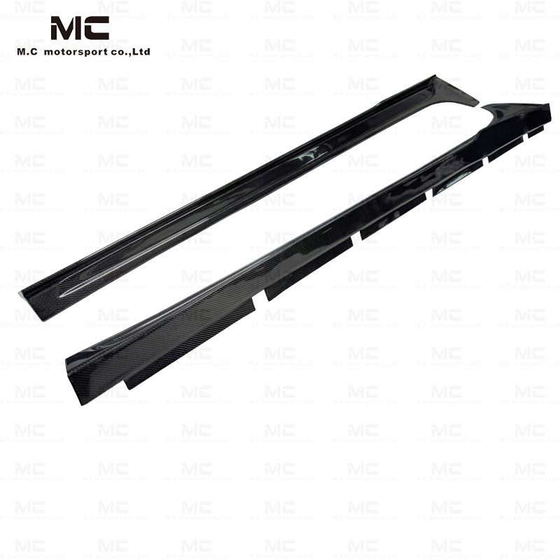 For Maserati Ghibli ASPEC Carbon Fiber Side Skirts 2013-2018