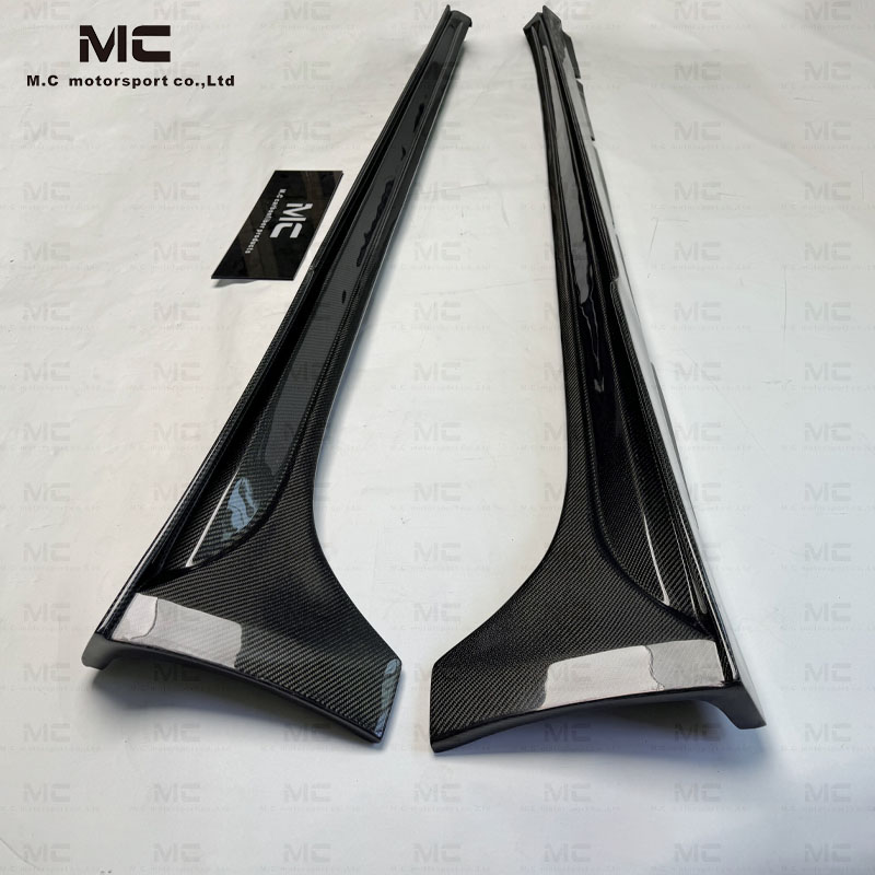 For Maserati Ghibli ASPEC Carbon Fiber Side Skirts 2013-2018