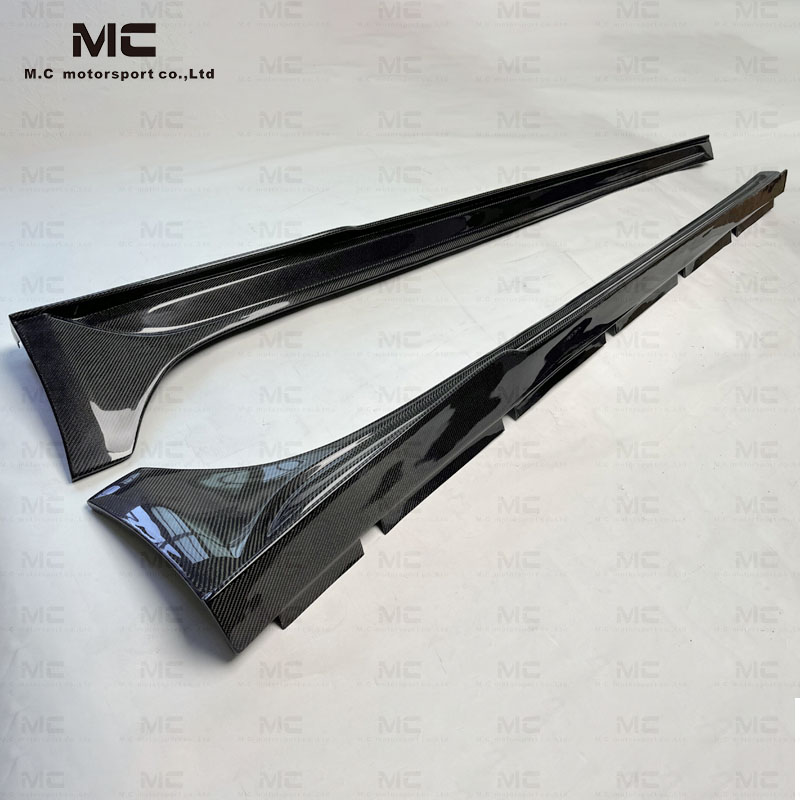 For Maserati Ghibli ASPEC Carbon Fiber Side Skirts 2013-2018