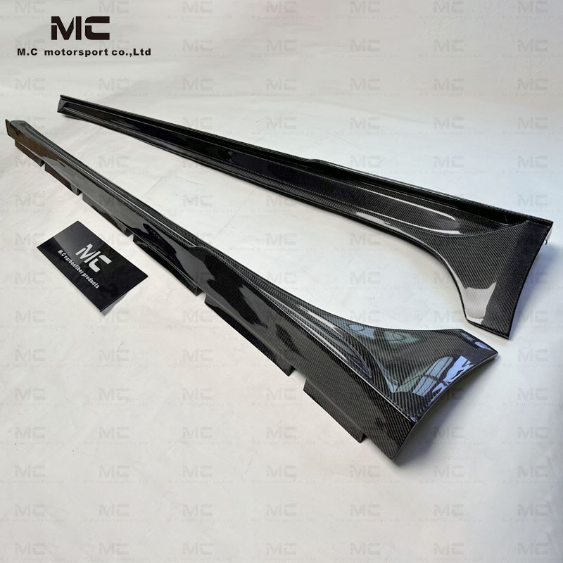 For Maserati Ghibli ASPEC Carbon Fiber Side Skirts 2013-2018
