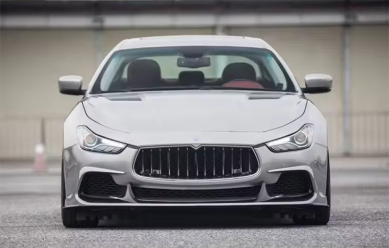For Maserati Ghibli ASPEC Carbon Fiber Front lip 2013-2018