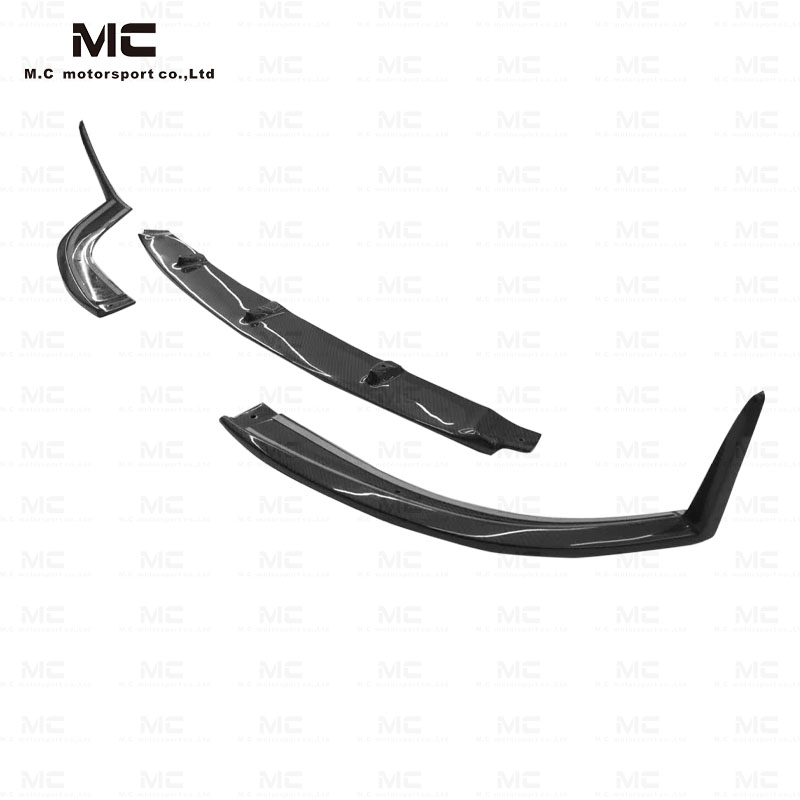For Mercedes Benz W205 C63 Carbon Fiber Front Lip 2015-2021