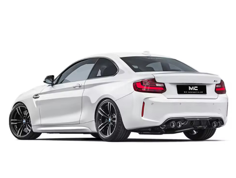 For BMW F87 AK Style Carbon Fiber Rear Diffuser 2016-2020
