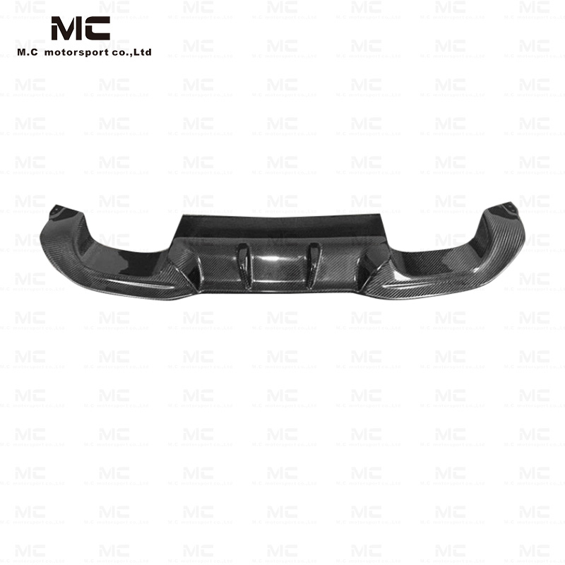 For BMW F87 AK Style Carbon Fiber Rear Diffuser 2016-2020
