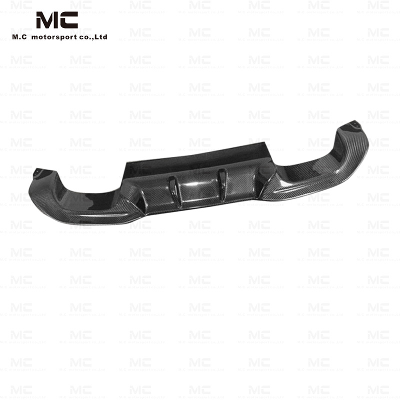 For BMW F87 AK Style Carbon Fiber Rear Diffuser 2016-2020