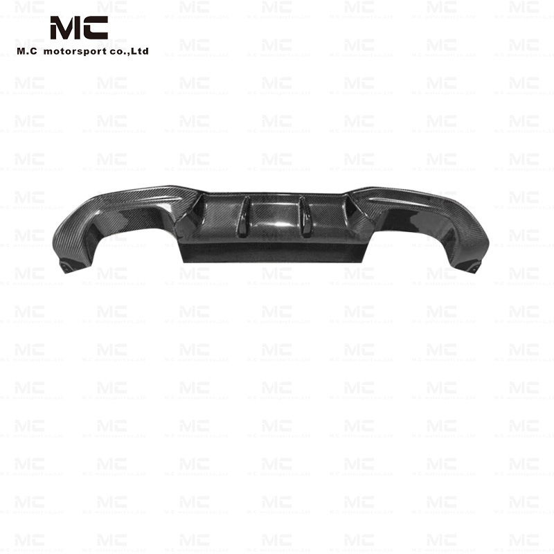 For BMW F87 AK Style Carbon Fiber Rear Diffuser 2016-2020