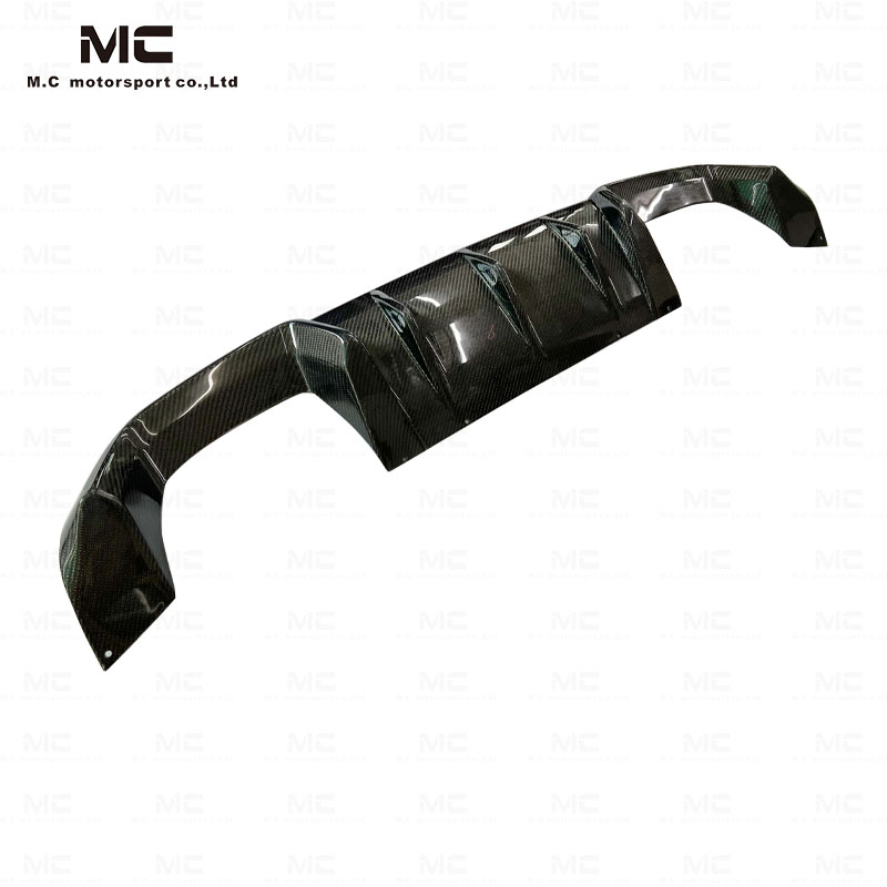 For BWM F87 M2 M2C MP Style Carbon Fiber  Rear Diffuser 2016-2022