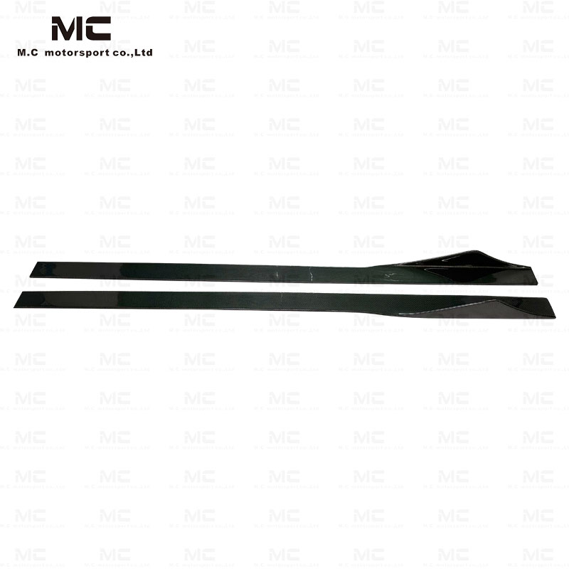 For BMW F87 M2 M2C MP Style Carbon Fiber Side Skirts 2016-2022