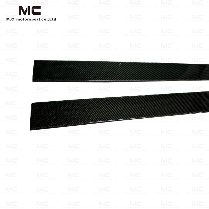 For BMW F87 M2 M2C MP Style Carbon Fiber Side Skirts 2016-2022