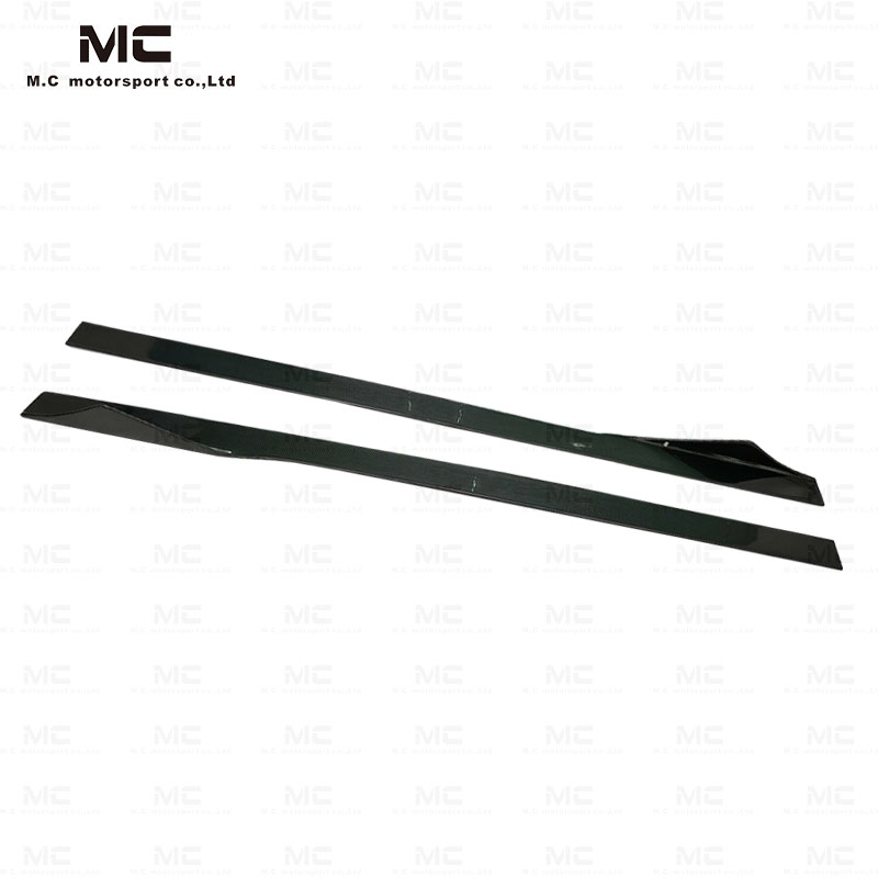 For BMW F87 M2 M2C MP Style Carbon Fiber Side Skirts 2016-2022
