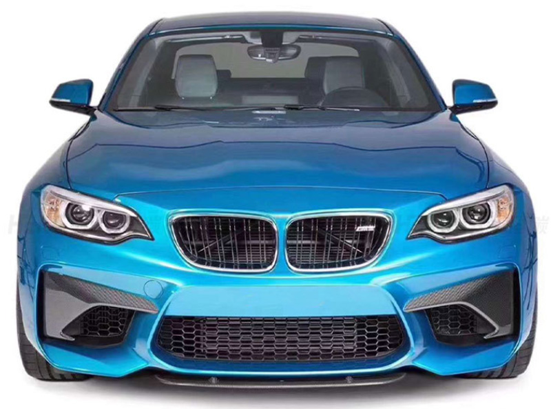 For BWM F87 ST Style Carbon Fiber Front Lip 2016-2022