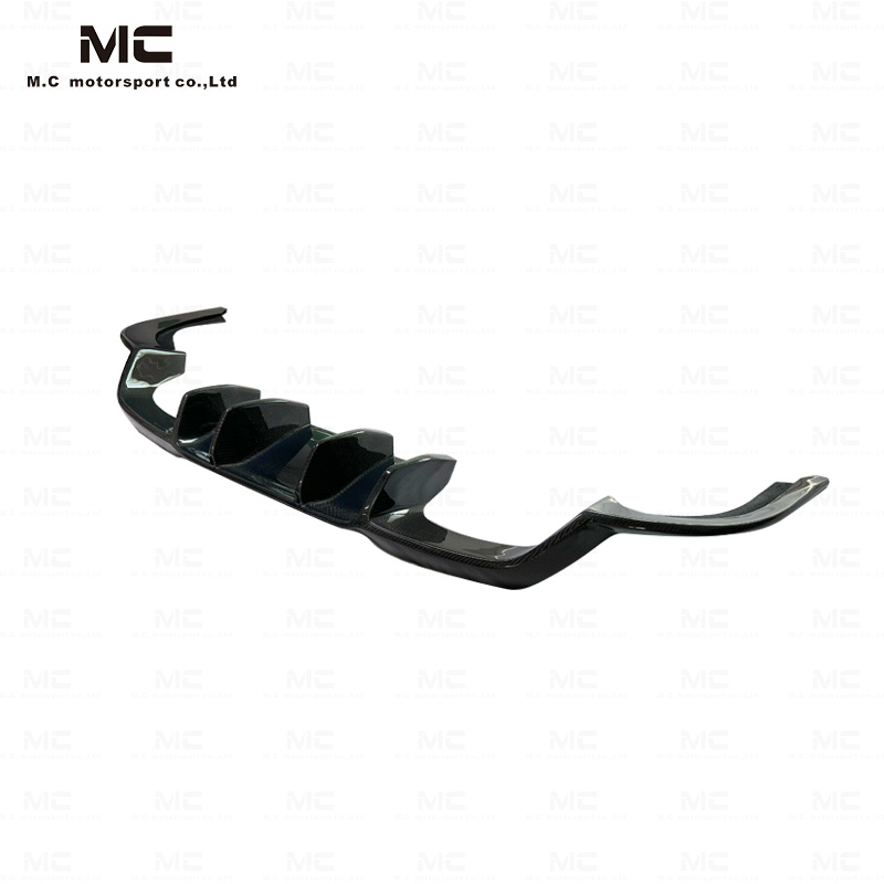 For BMW F87 V Style Carbon Fiber Rear Diffuser 2016-2022