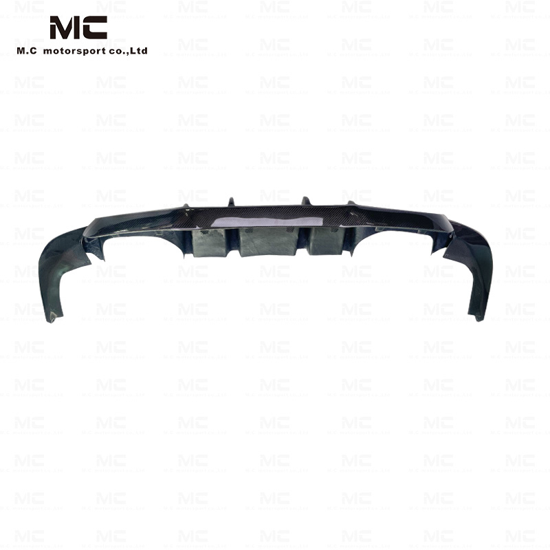 For BMW F87 V Style Carbon Fiber Rear Diffuser 2016-2022