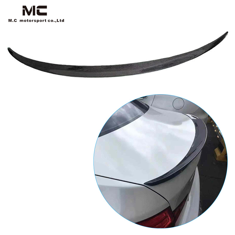 For BMW 5 Series F10 MP Style Carbon Fiber Spoiler 2012-2017