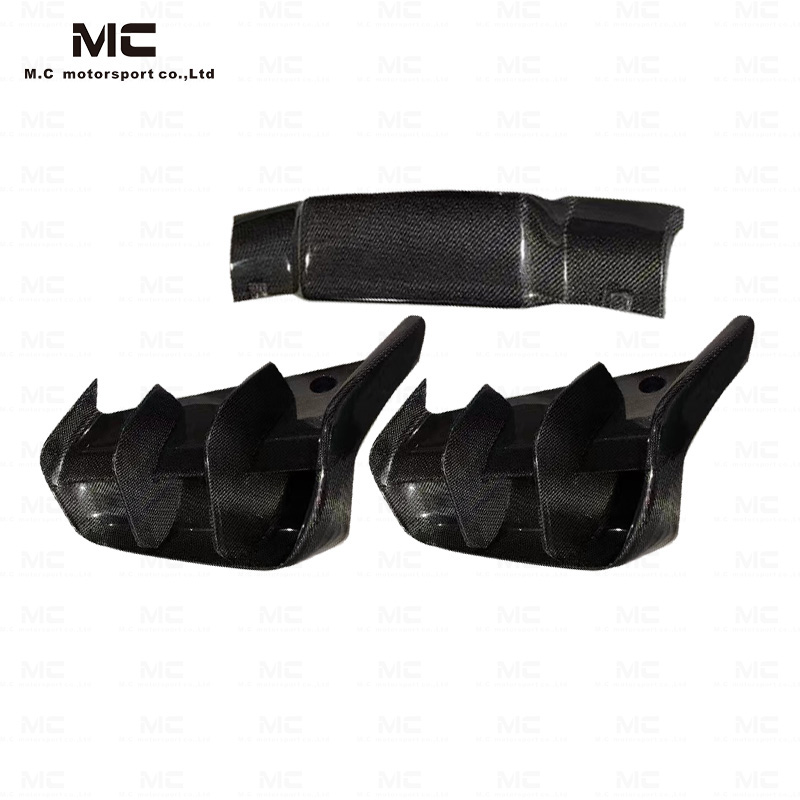 For BMW I8 Carbon Fiber Rear Diffures+Spoiler 2012-2021