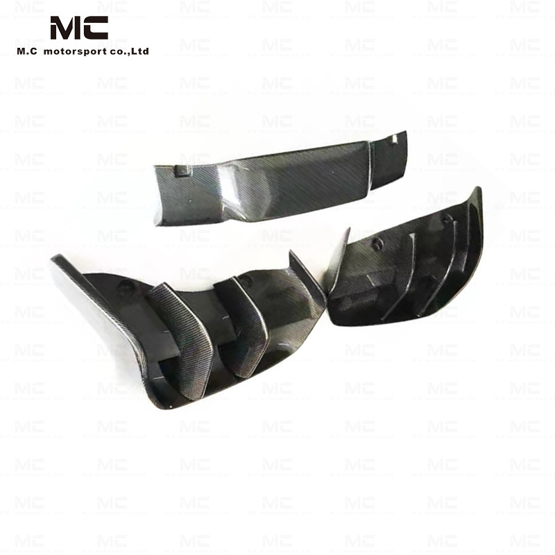 For BMW I8 Carbon Fiber Rear Diffures+Spoiler 2012-2021