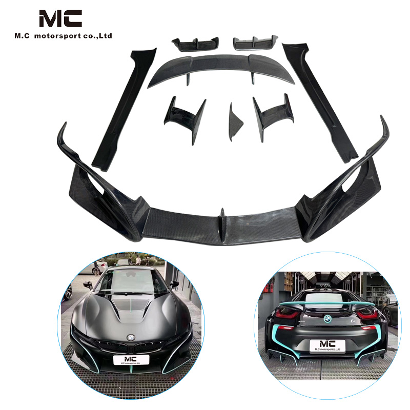 For BMW I8 Top Style Carbon Fiber Body Kits 2015-2021