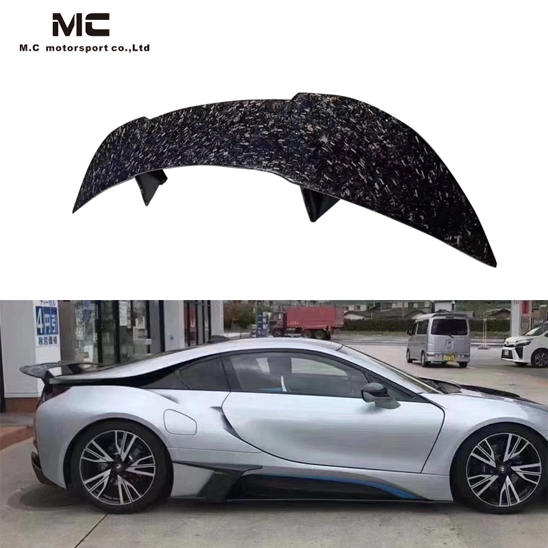 For BMW I8 Top Style Carbon Fiber Spoiler 2015-2021