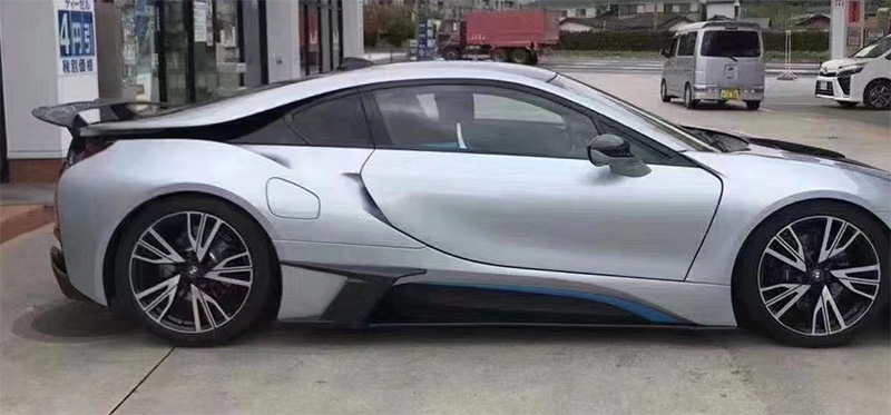 For BMW I8 Top Style Carbon Fiber Spoiler 2015-2021