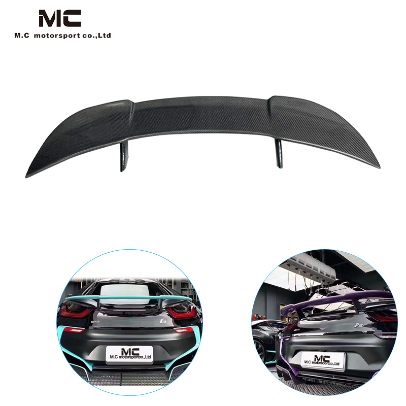 For BMW I8 Top Style Carbon Fiber Spoiler 2015-2021