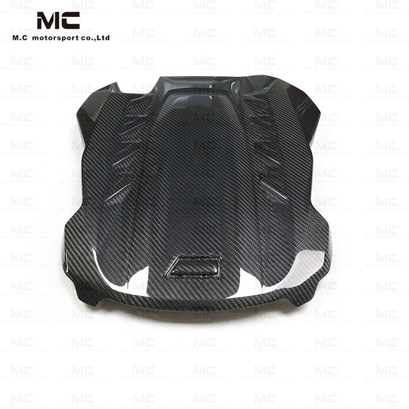 For BMW  X5M F95 Carbon Fiber Engine Hood Trim 2020-IN