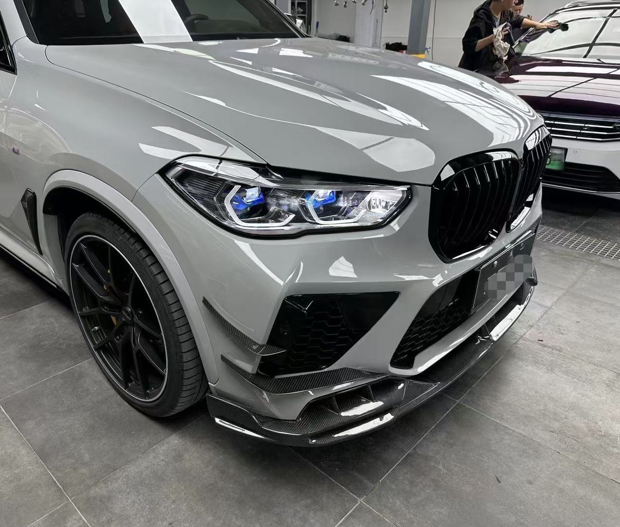 For BMW X5M F95 LD Style Carbon Fiber Body Kit 2020-IN