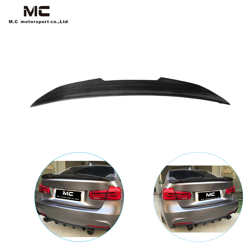 For BMW 1Series F20 PSM Style Carbon Fiber Spoiler 2012-2019