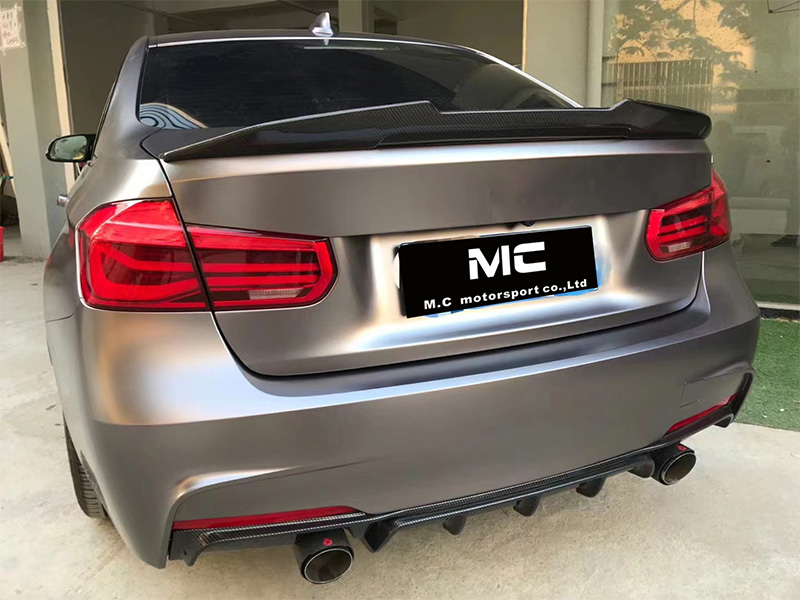 For BMW 1Series F20 PSM Style Carbon Fiber Spoiler 2012-2019