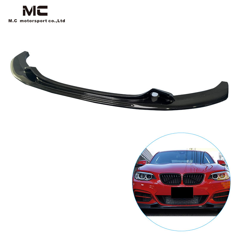For BMW 1Series F21 EXO Style Carbon Fiber Front Lip 2014-2021