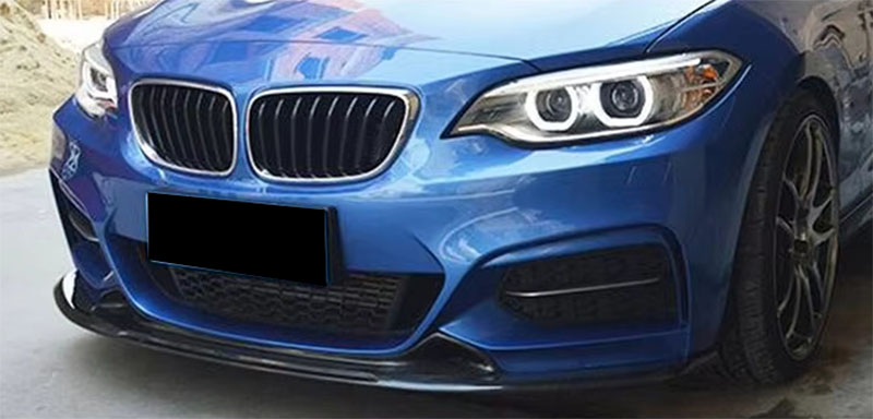 For BMW 1Series F21 EXO Style Carbon Fiber Front Lip 2014-2021