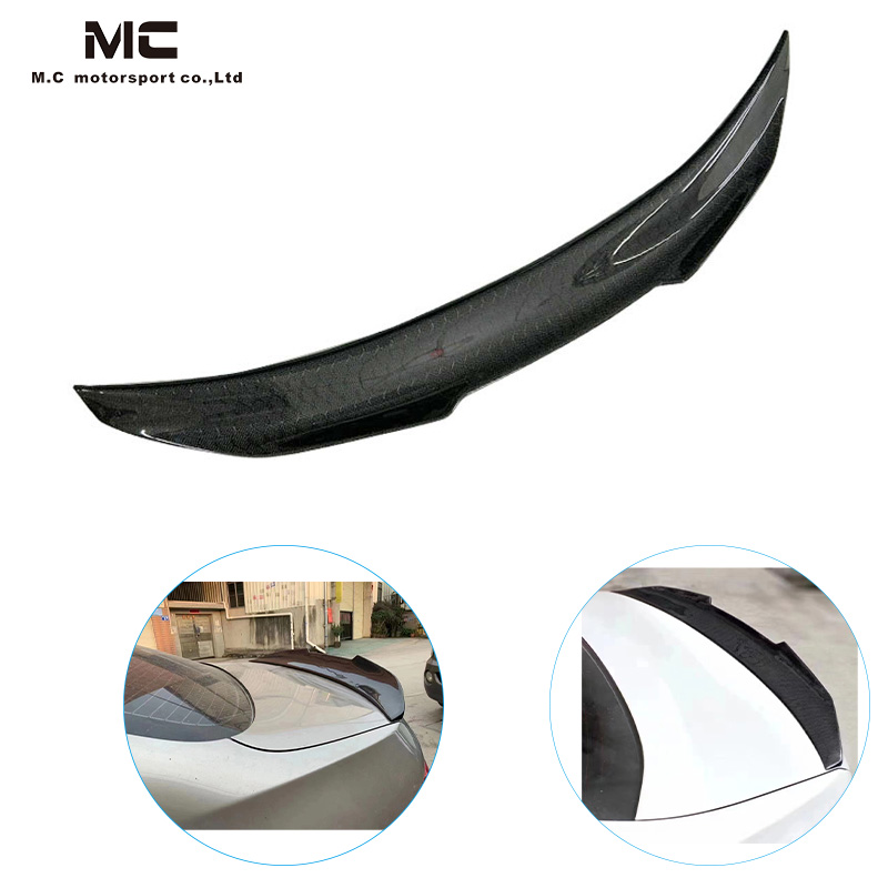 For BMW 2Series F22 PSM Honeycomb Style Carbon Fiber Spoiler 2013-2020