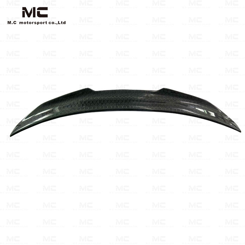 For BMW 3Series F30 PSM Honeycomb Style Carbon Fiber Spoiler 2014-2019
