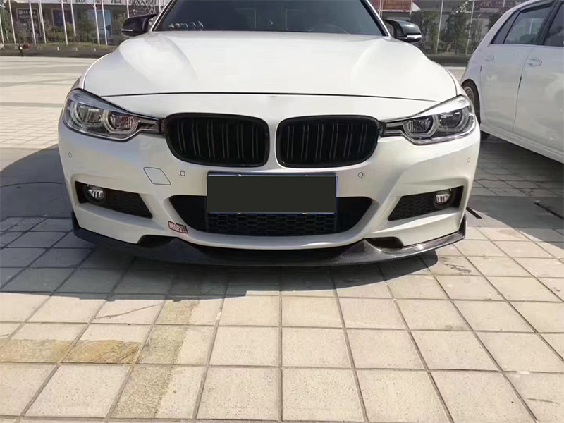 For BMW 3Series F30 Carbon Fiber Front Lip 2014-2019