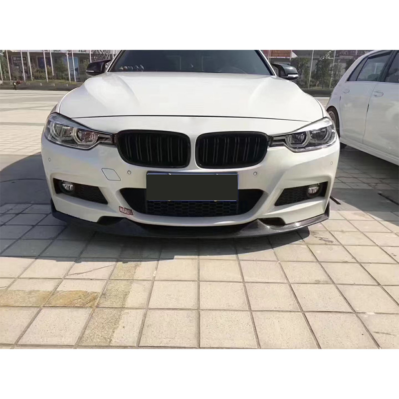 For BMW 3Series F30 Carbon Fiber Front Lip 2014-2019