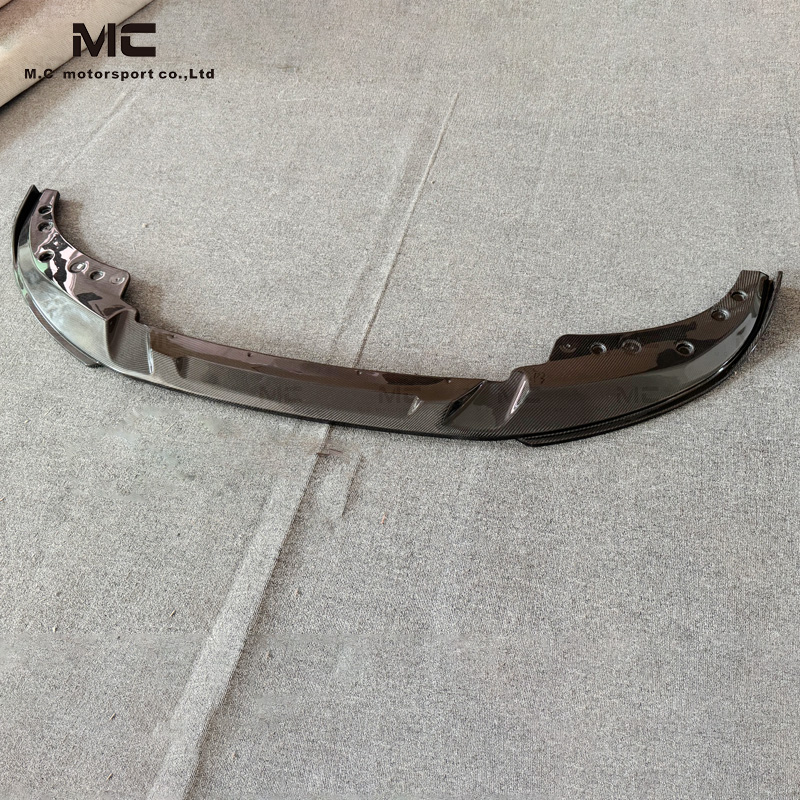 For BMW 4Series G22 3D Style Carbon Fiber Front Lip 2020-IN