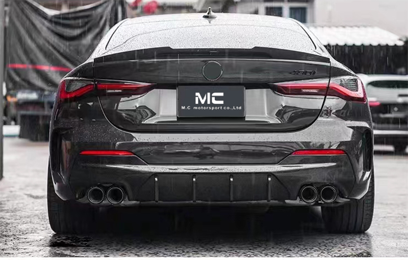 For BMW 4Series G22 M4 Style Carbon Fiber Spoiler 2020-IN