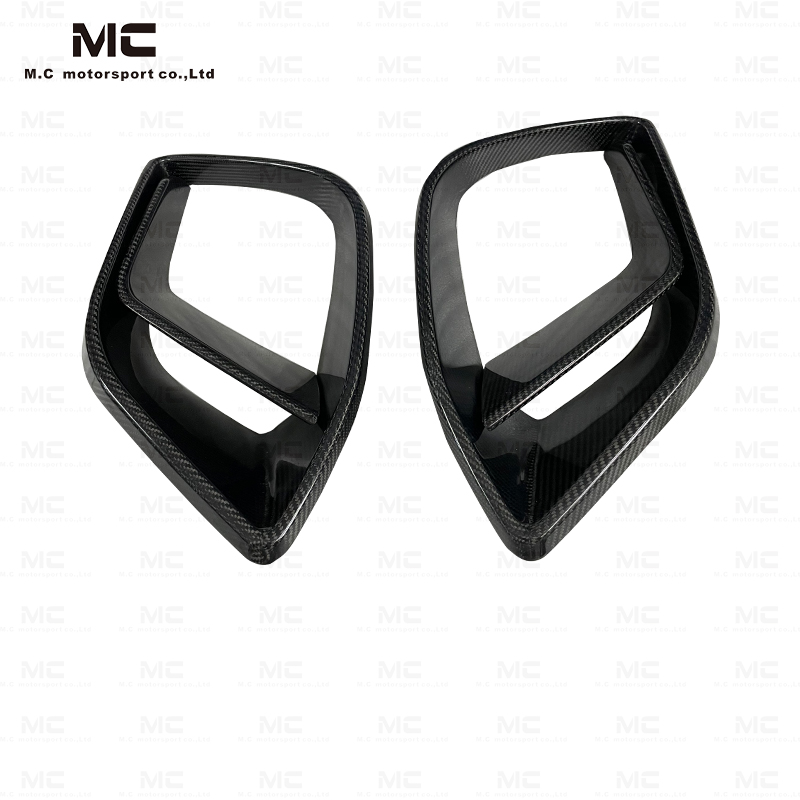 For Mercedes Benz GT63 Brab Style Carbon Fiber Front Bumper Air Vent 2019+