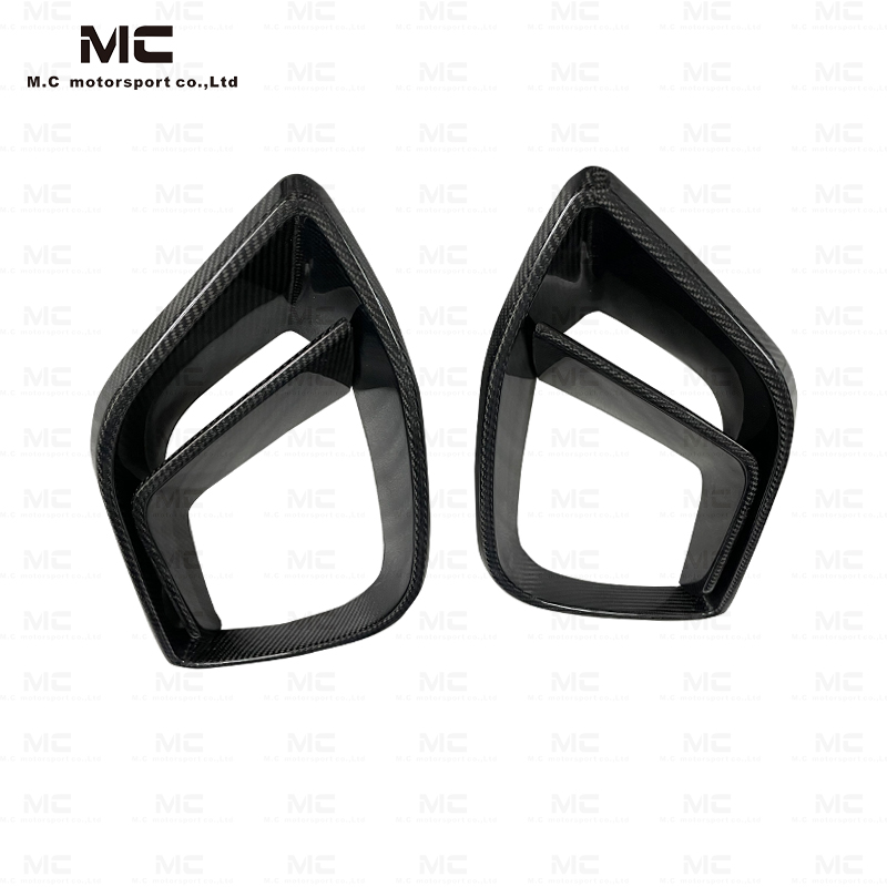 For Mercedes Benz GT63 Brab Style Carbon Fiber Front Bumper Air Vent 2019+