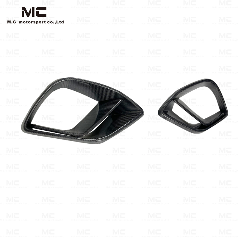 For Mercedes Benz GT63 Brab Style Carbon Fiber Front Bumper Air Vent 2019+